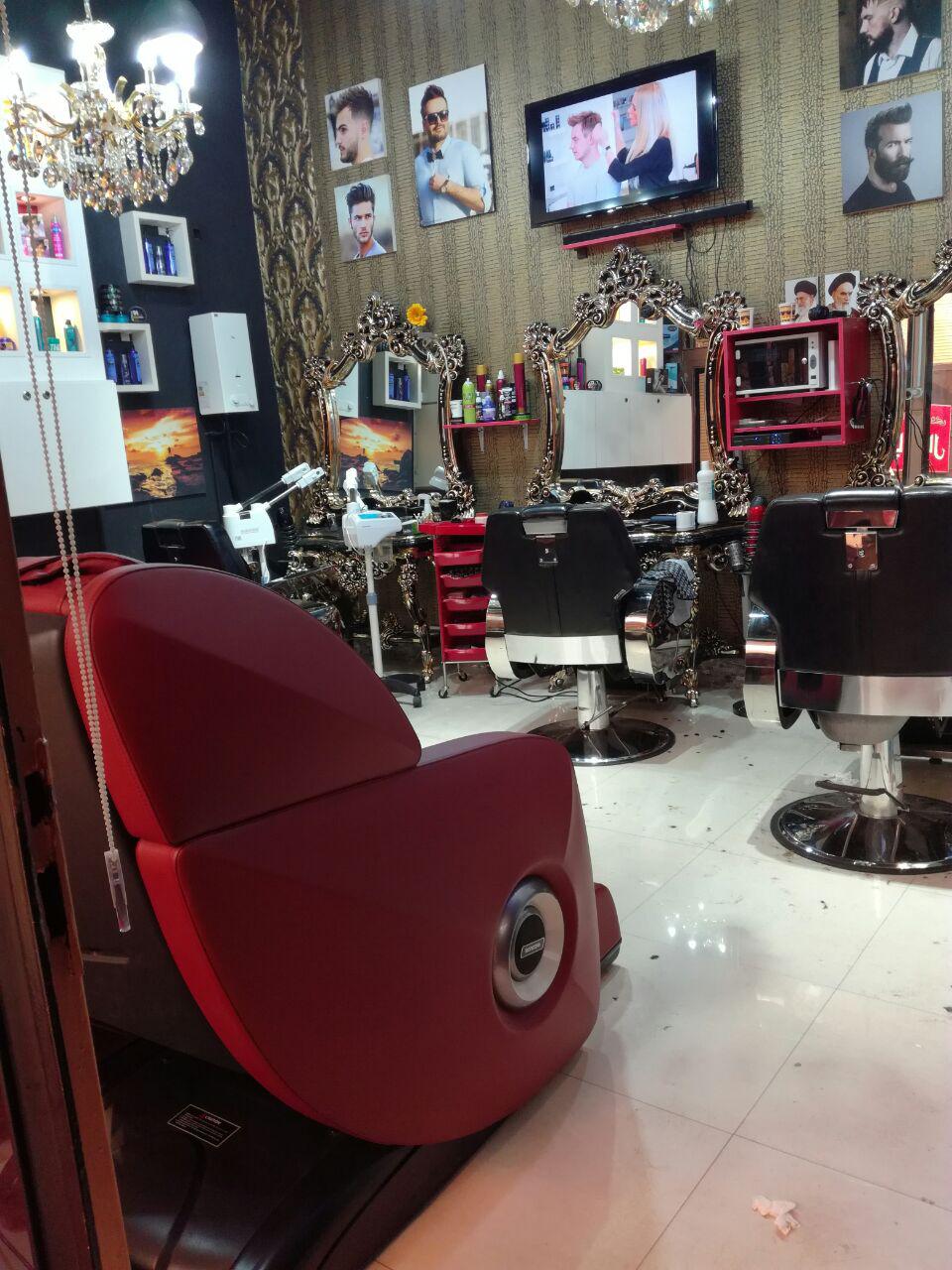 استفاده از صندلی ماساژور در آرایشگاهها