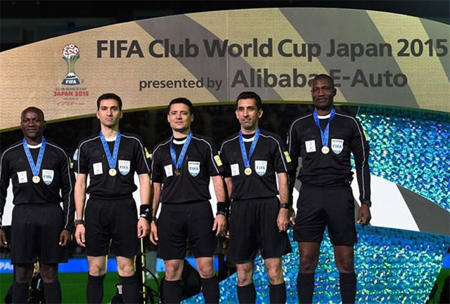 فغانی در جمع بهترین داوران جام جهانی